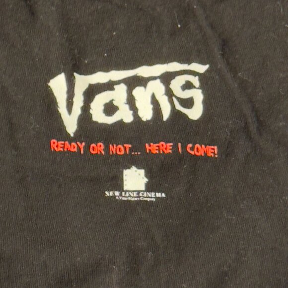 Vans Freddy Krueger A Nightmare On Elm Street Black Shirt Size Large Used - Picture 6 of 14